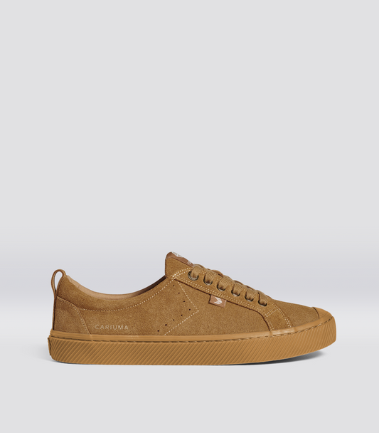 OCA Low All Camel Suede Sneaker