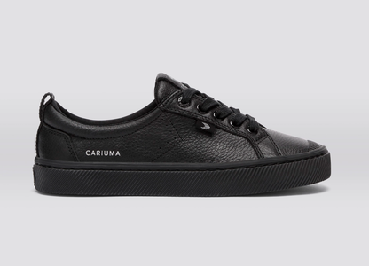 OCA Low Pebbled Leather Black