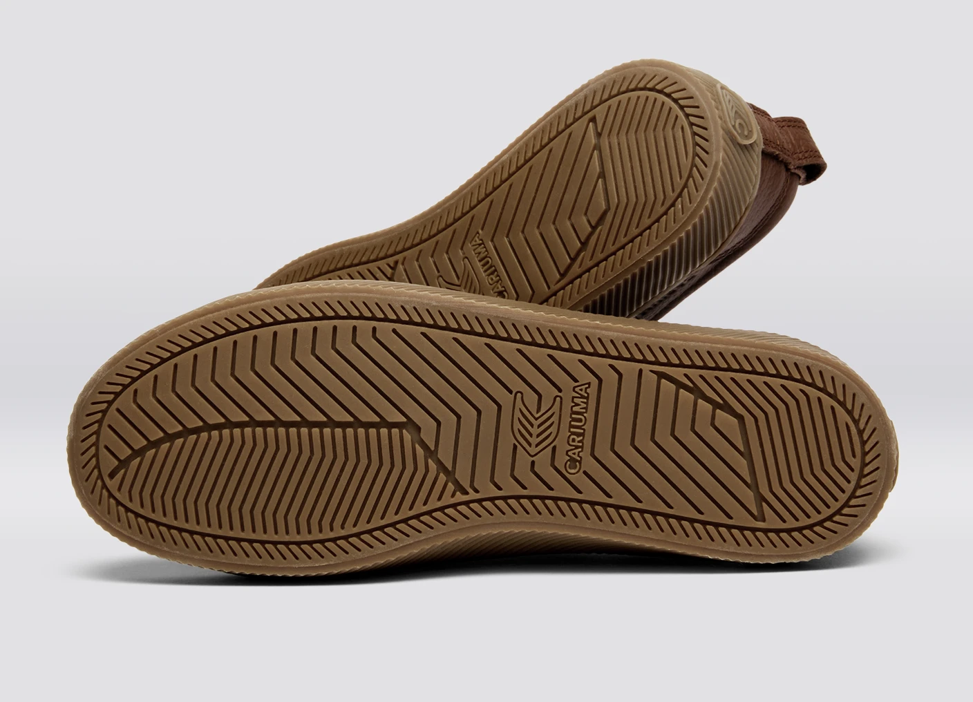 OCA Low Gum Coffee Brown Premium Leather Sneaker