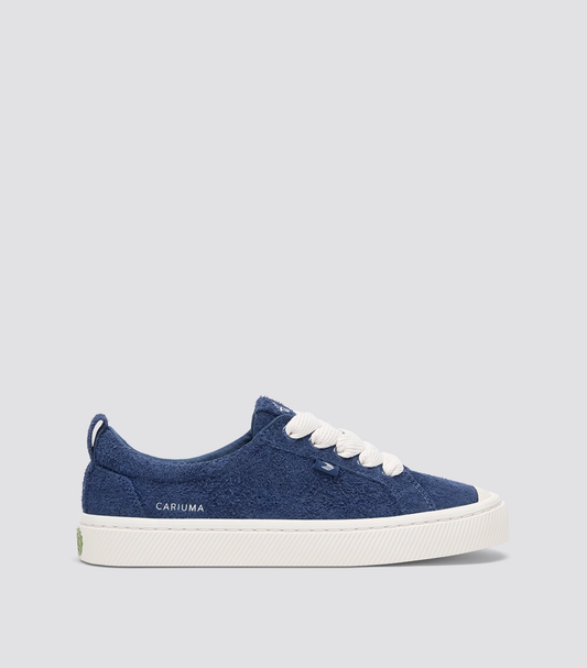 OCA Low Hairy Suede Bright Navy