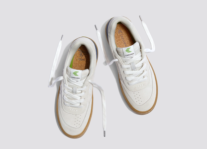 LUAN PRO Suede Smoke White