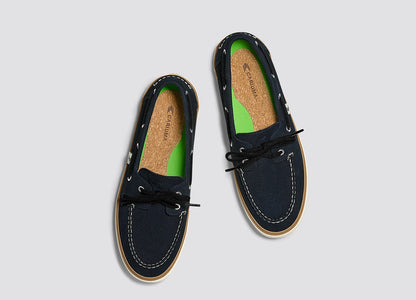 Mare Boat Shoe Navy Nubuck